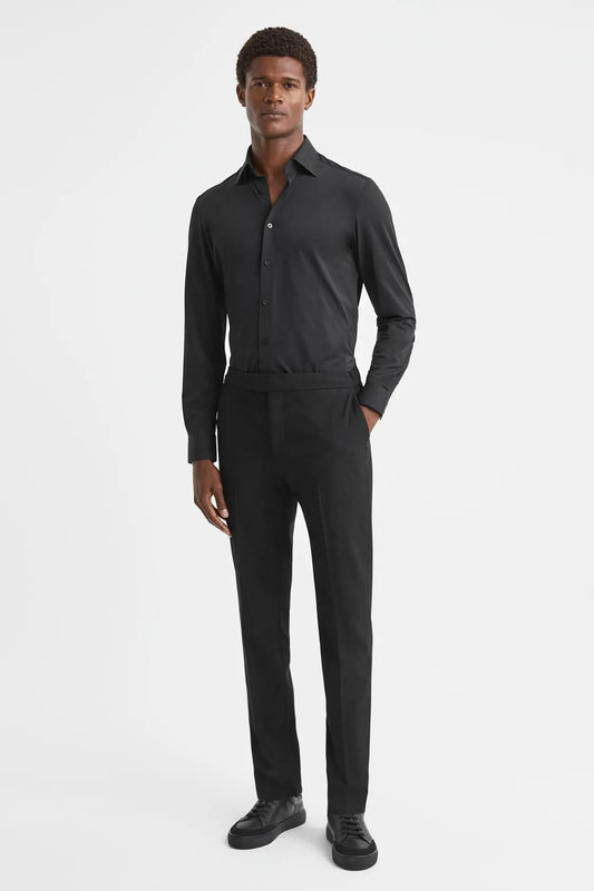Regular Fit Cotton Blend Shirt