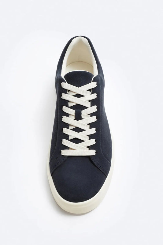 Minimalist lace-up trainers