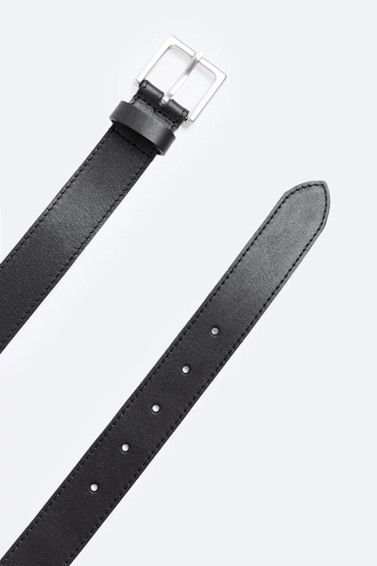 Basic leather belt