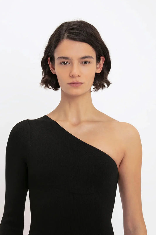 Relaxed Fit T-Shirt In Black Marl
