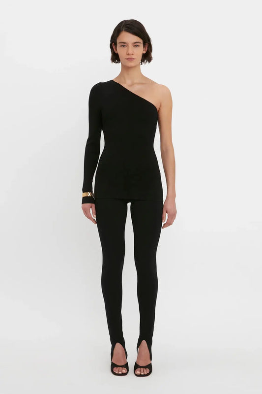 Relaxed Fit T-Shirt In Black Marl